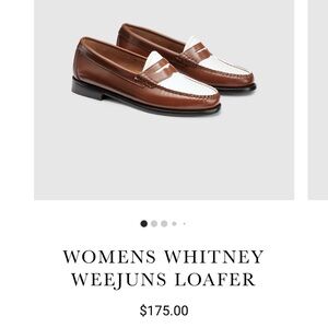 G. H. Bass Women’s Whitney Weejuns Loafer, Size 5.